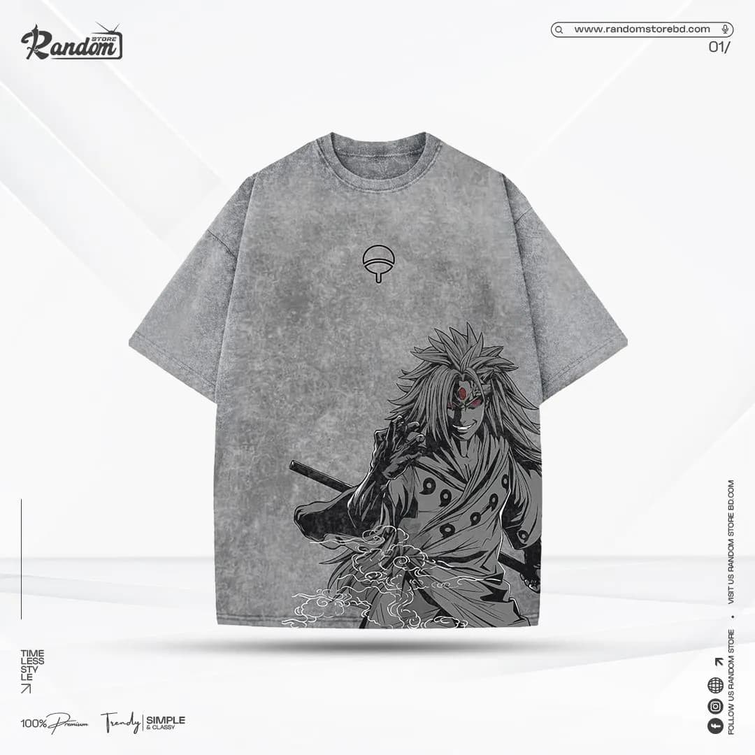 Naruto — Madara Uchiha Acid Wash — Savageon Bangladesh