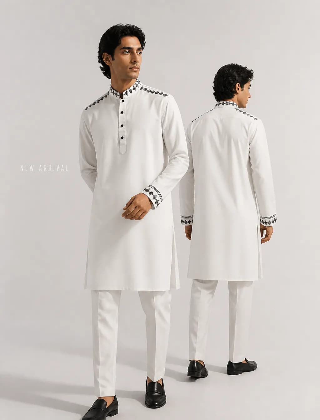 Elegant White Panjabi | Timeless Traditional Elegance — ADISOM — Savageon Bangladesh