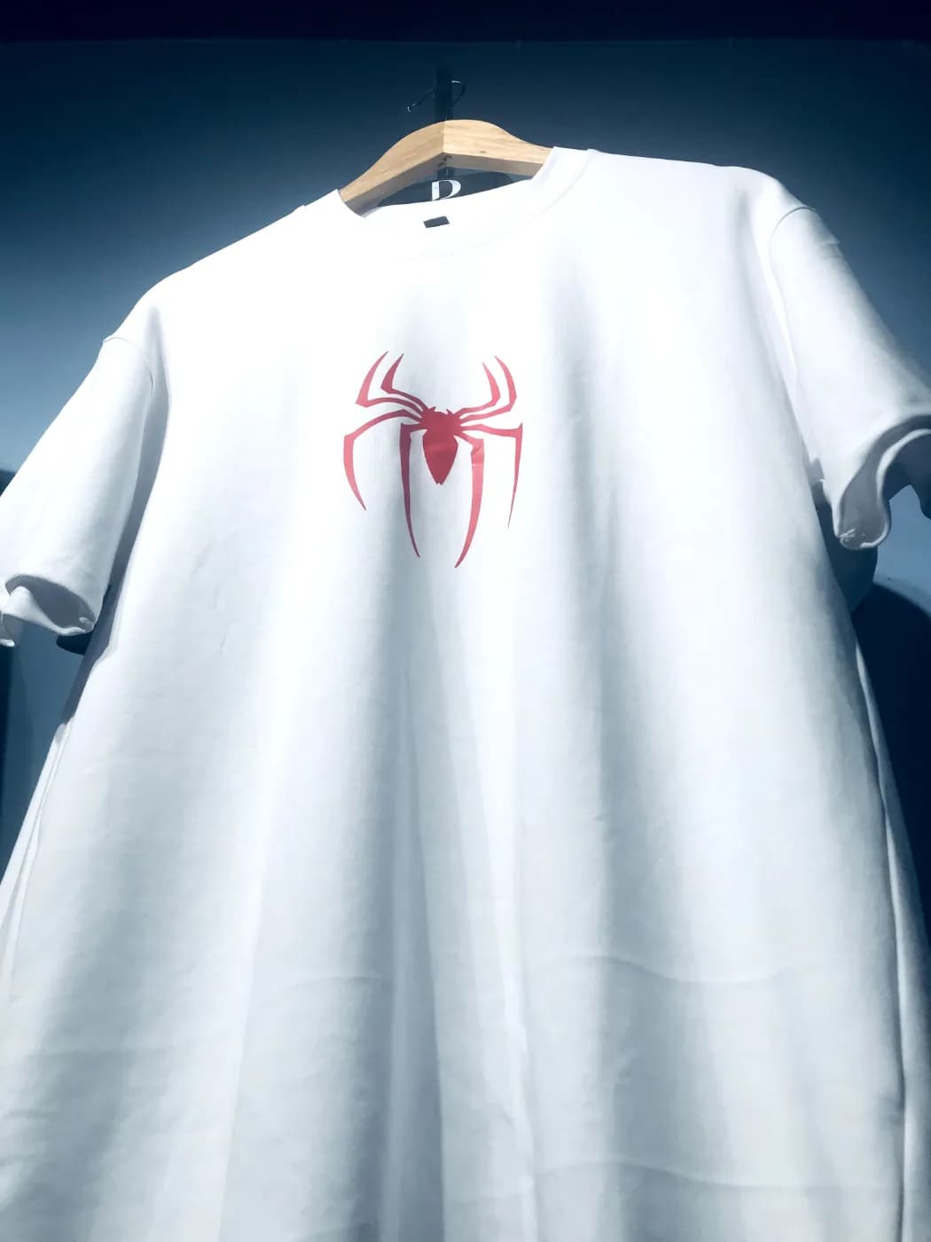 Spider-Boy Drop Shoulder T-Shirt | White Edition — Savageon Bangladesh
